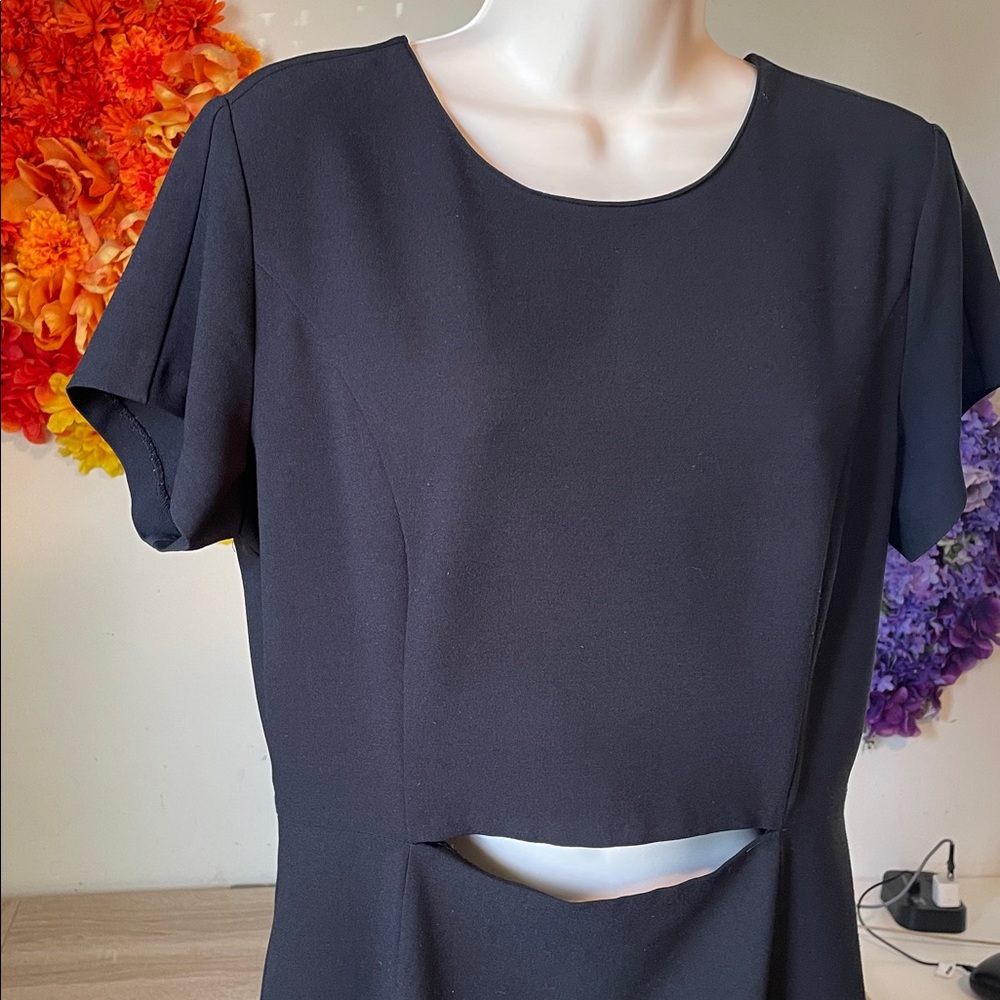 Aritzia Babaton Cut-Out Dress in Black - Picture 4 of 8